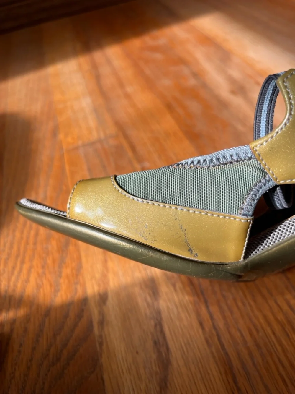 Iconic 2000s Prada Mercury slingback mesh kitten heels - Picture 10 of 13